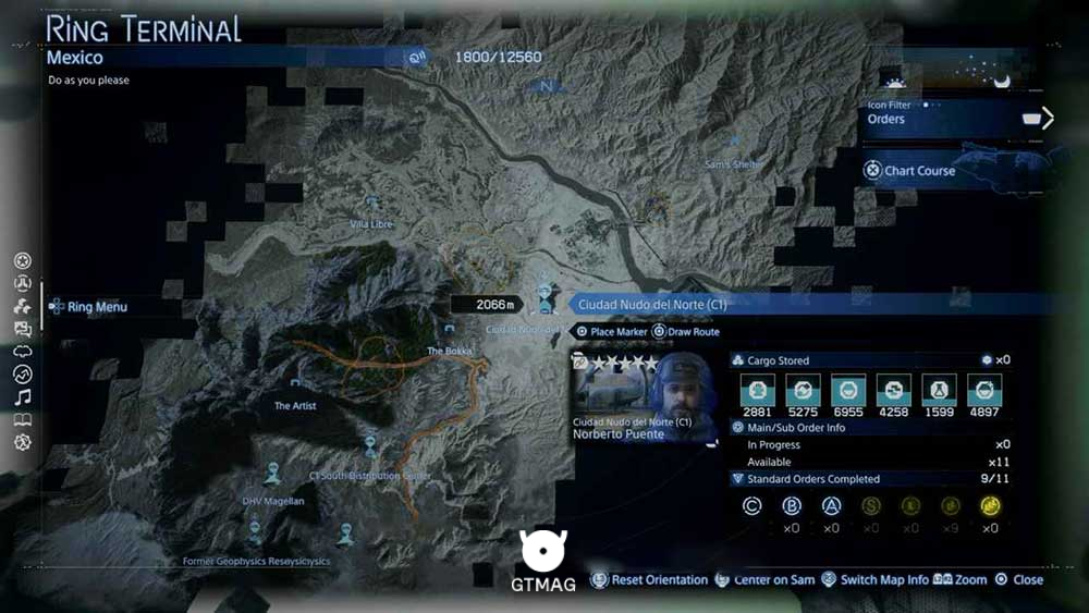 شماره 1 – Ciudad Nudo del Norte (C1) - موقعیتها و بازگشایی Facilityها در Death Stranding 2