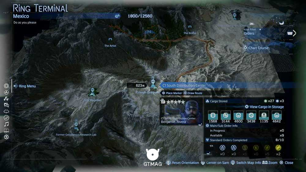 شماره 3 – C1 South Distribution Center - موقعیتها و بازگشایی Facilityها در Death Stranding 2
