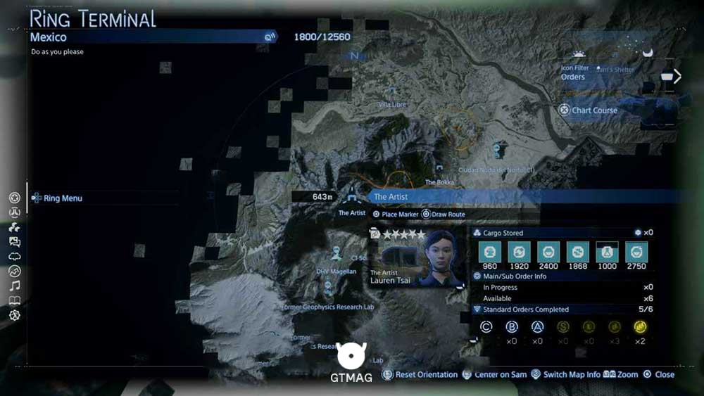 شماره 5 – The Artist - موقعیتها و بازگشایی Facilityها در Death Stranding 2