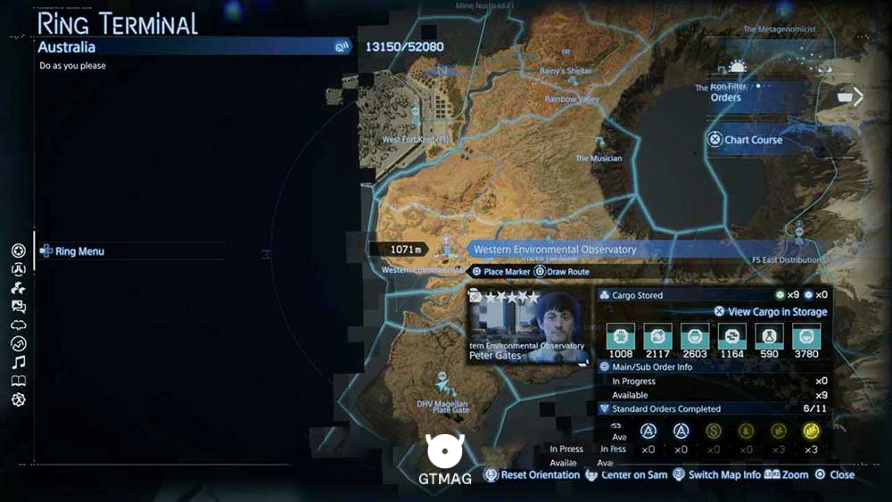 شماره 8 – Western Environmental Observatory - موقعیتها و بازگشایی Facilityها در Death Stranding 2