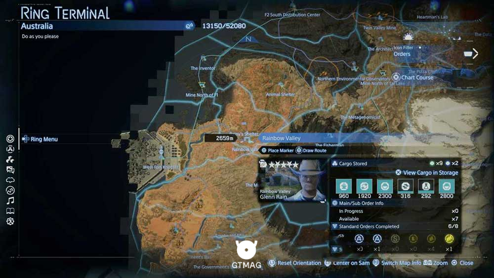شماره 12 – Rainbow Valley - موقعیتها و بازگشایی Facilityها در Death Stranding 2