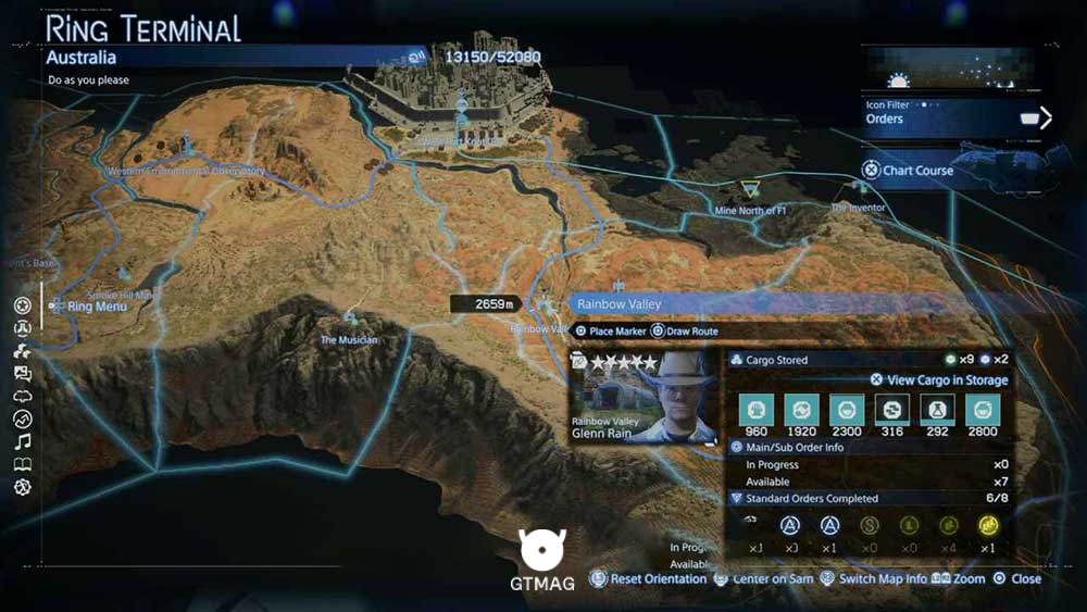 شماره 12 – Rainbow Valley - موقعیتها و بازگشایی Facilityها در Death Stranding 2