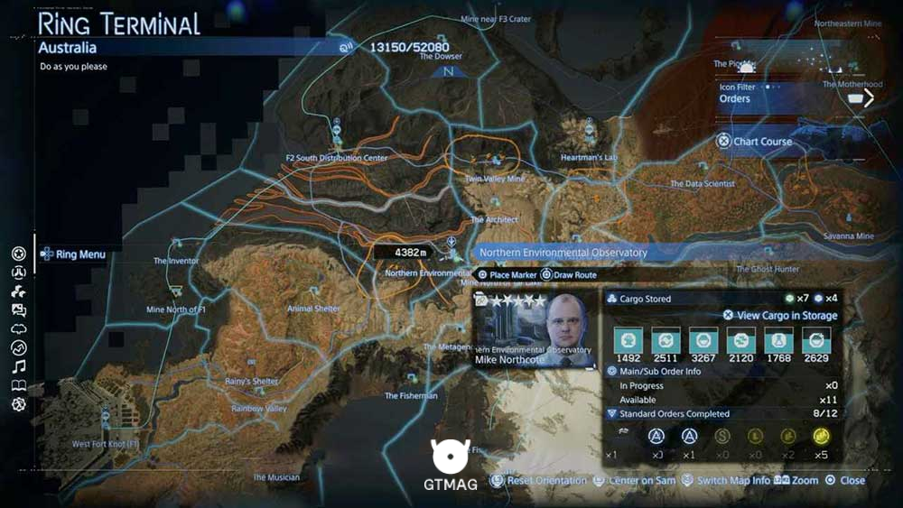 شماره 15 – Northern Environmental Observatory - موقعیتها و بازگشایی Facilityها در Death Stranding 2