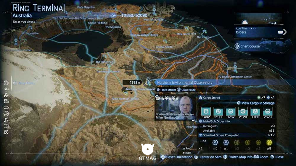 شماره 15 – Northern Environmental Observatory - موقعیتها و بازگشایی Facilityها در Death Stranding 2
