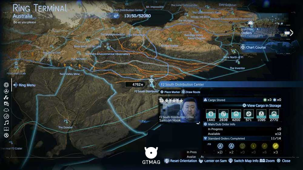شماره 16 – F2 South Distribution Center - موقعیتها و بازگشایی Facilityها در Death Stranding 2