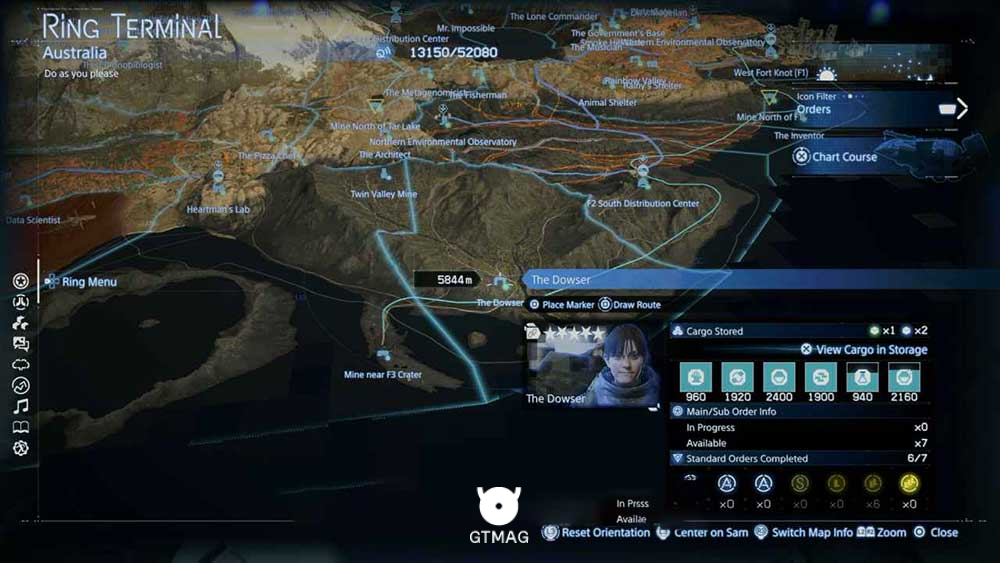 شماره 18 – The Dowser - موقعیتها و بازگشایی Facilityها در Death Stranding 2