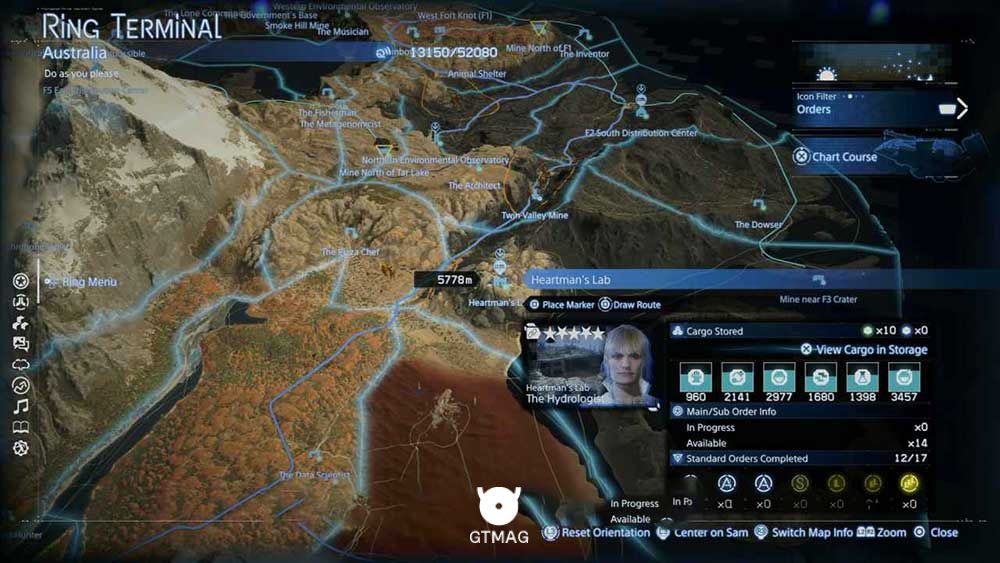 شماره 19 – Heartman’s Lab - موقعیتها و بازگشایی Facilityها در Death Stranding 2
