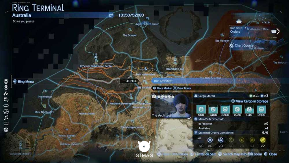 شماره 21 – The Architect - موقعیتها و بازگشایی Facilityها در Death Stranding 2