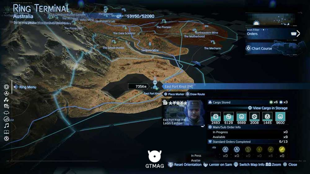 شماره 26 – East Fort Knot (F4) - موقعیتها و بازگشایی Facilityها در Death Stranding 2