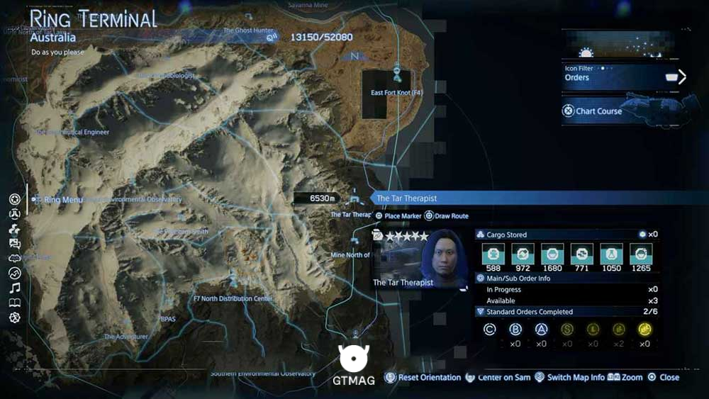 شماره 36 – The Tar Therapist - موقعیتها و بازگشایی Facilityها در Death Stranding 2