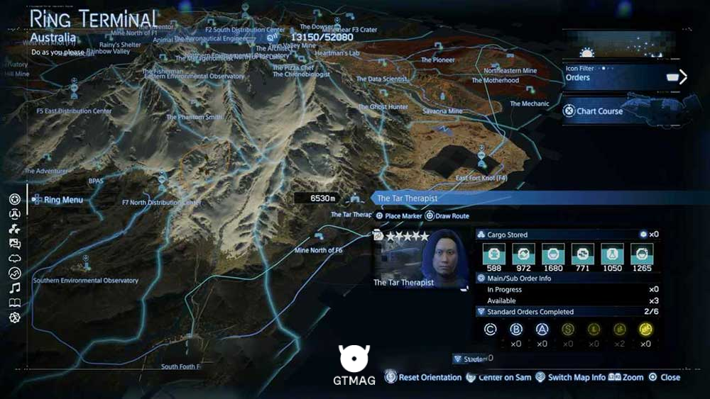 شماره 36 – The Tar Therapist - موقعیتها و بازگشایی Facilityها در Death Stranding 2