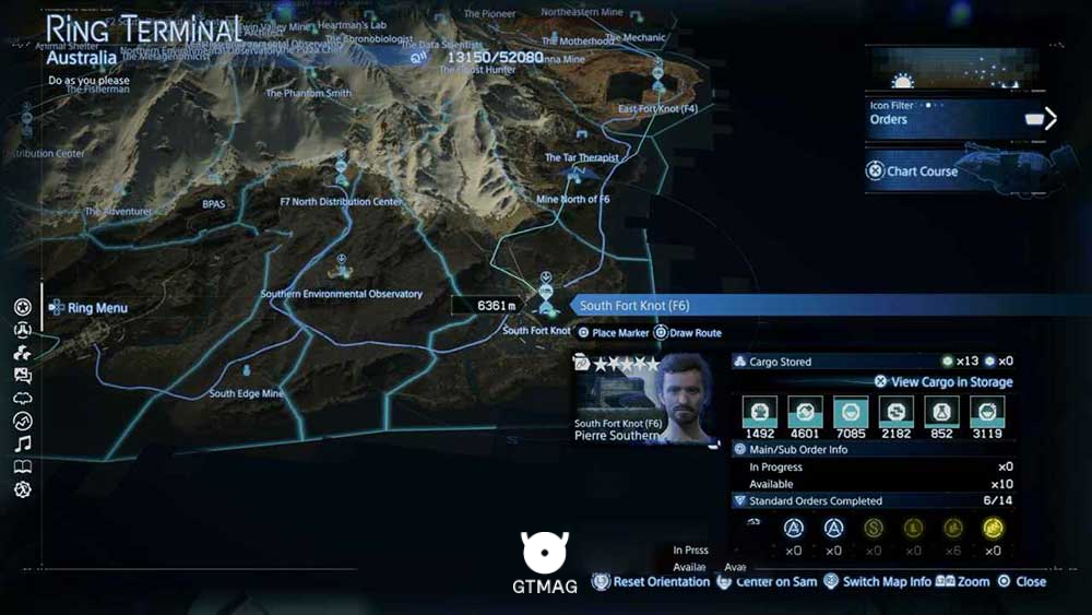 شماره 37 – South Fort Knot (F6) - موقعیتها و بازگشایی Facilityها در Death Stranding 2