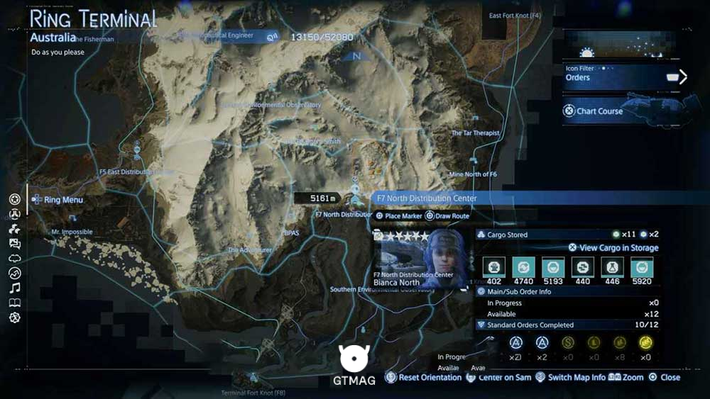 شماره 39 – F7 North Distribution Center - موقعیتها و بازگشایی Facilityها در Death Stranding 2
