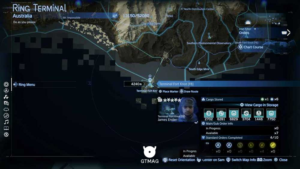 شماره 40 – F8 Terminal Fort Knot - موقعیتها و بازگشایی Facilityها در Death Stranding 2