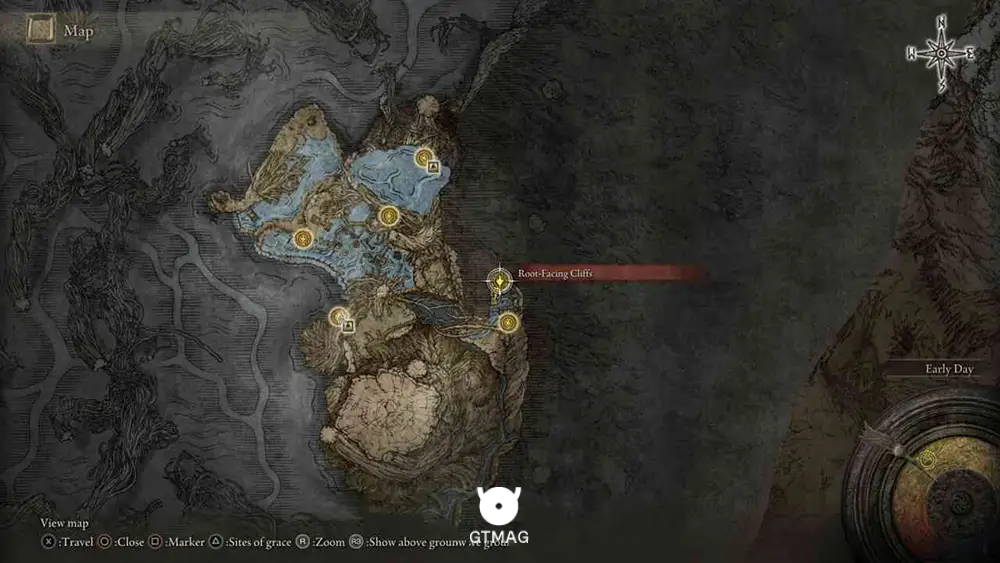 Deeproot Depths - تمام موقعیت&zwnj;های Sites of Grace در Elden Ring