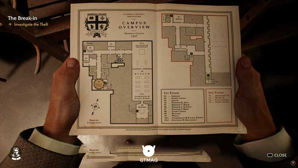Adventure Note .2 &ndash; Blackshirts Article 15 AP - مکان Collectibleهای Marshall College در Indiana Jones and the Great Circle