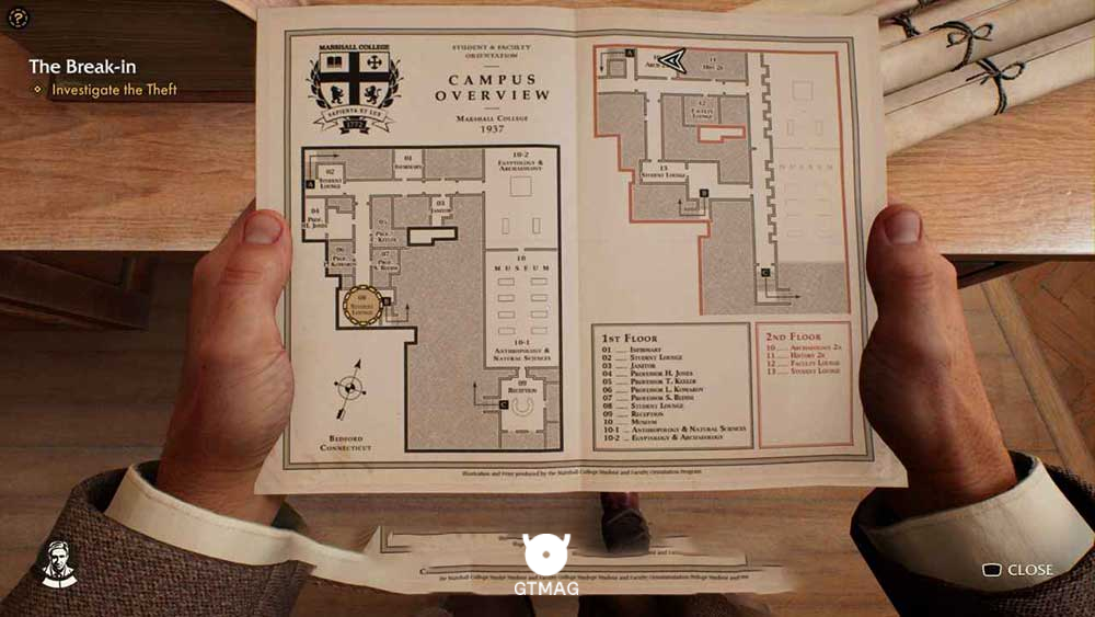 Adventure Note .3 &ndash; Cat Mummy Notes 15 AP - مکان Collectibleهای Marshall College در Indiana Jones and the Great Circle