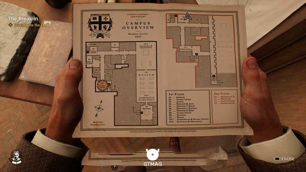 Adventure Note .4 &ndash; Bjorkman&rsquo;s Letter 15 AP - مکان Collectibleهای Marshall College در Indiana Jones and the Great Circle