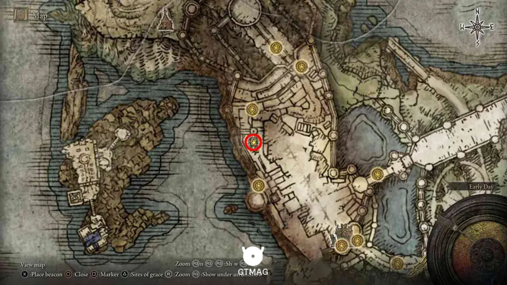 Sorcerer Rogier - تمام مکان های Merchant در بازی Elden Ring