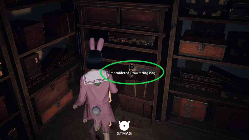 Inari-sama Door + Inventory Upgrade: Embroidered Drawstring Bag - مکان Collectibleهای New Game+ در Silent Hill f