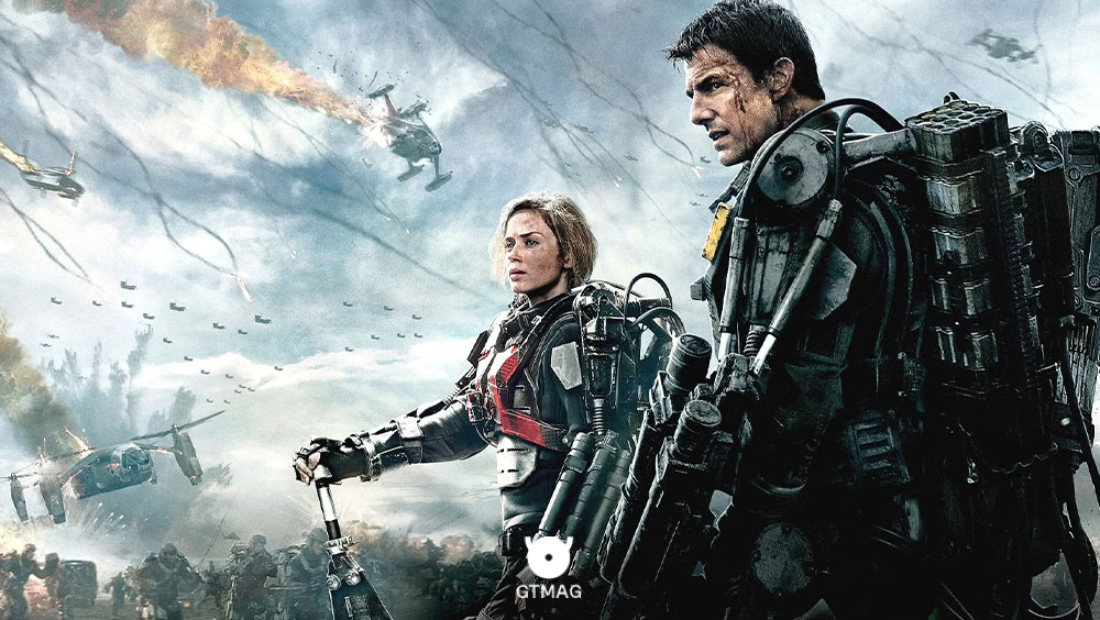 3. لبه فردا (Edge of Tomorrow) - معرفی بهترین فیلمهای سینمایی اکشن ماجراجویی برای گیمرها