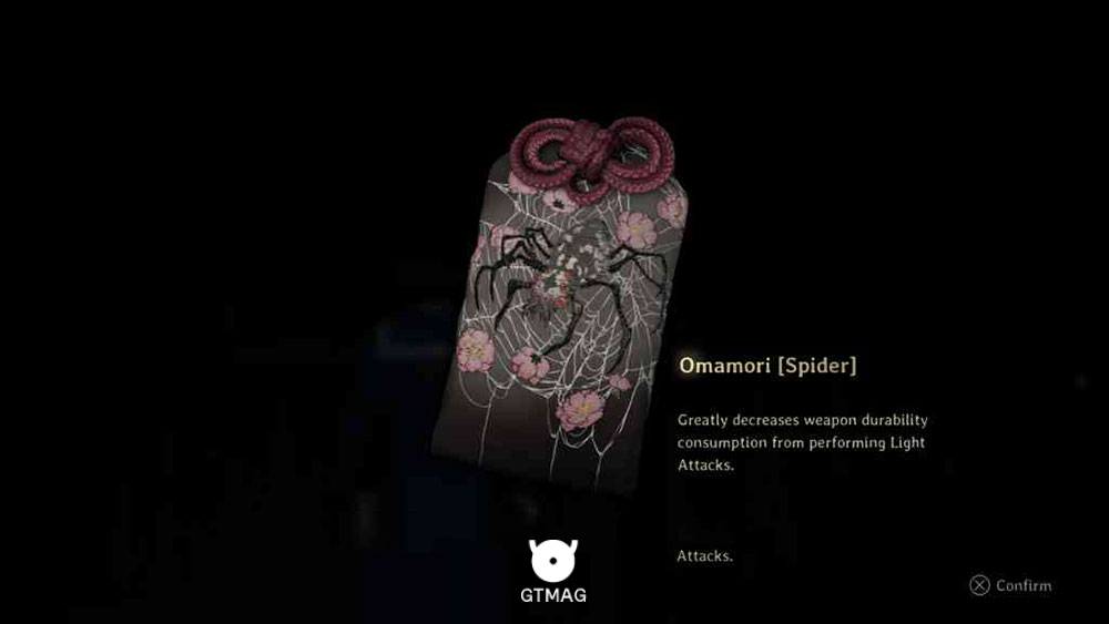 Omamori 4: Spider - تمام موقعیتهای Omamori در Silent Hill f