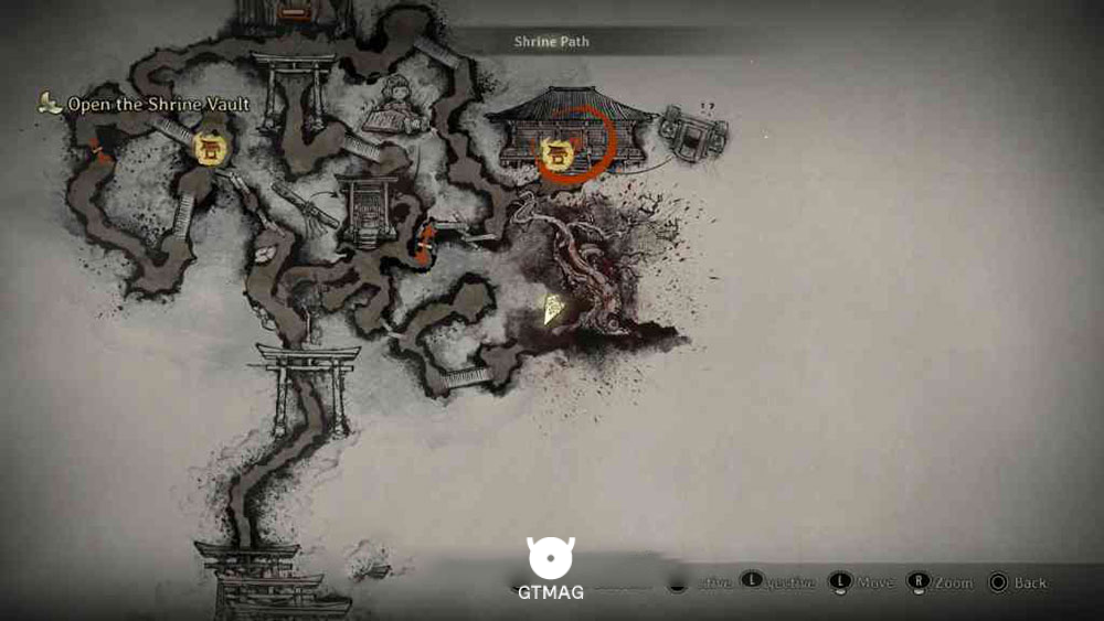 Inari-sama Box 2 - تمام مکان&zwnj;های درها و جعبه&zwnj;های Inari-sama در Silent Hill f