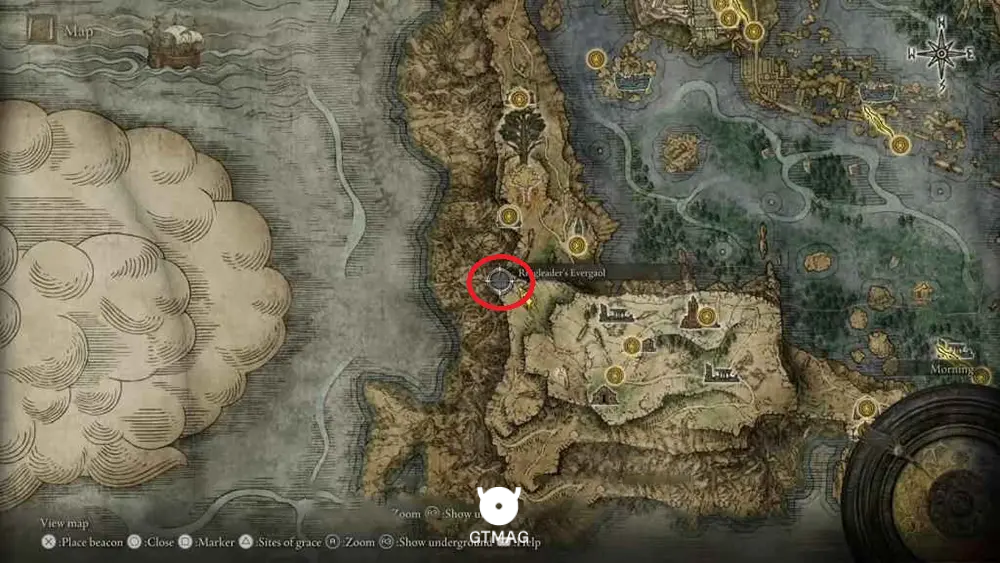 Legendary Ashen Remain شماره 6: Black Knife Tiche - تمام مکان&zwnj;های Legendary Ashen Remains در Elden Ring