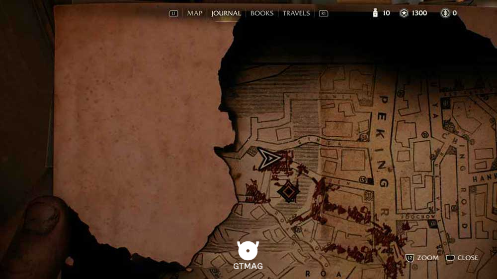 Adventure Note .4: Chilling Encounters، 30 AP - مکان&zwnj;های Collectible در Shanghai بازی Indiana Jones and the Great Circle