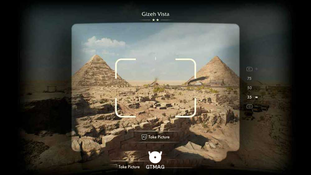 Discovery Note .2: Gizeh Vista، 35 AP - مکان های Collectibleهای Gizeh در Indiana Jones and the Great Circle