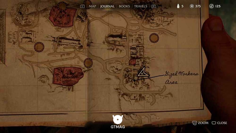 Discovery Note .6: Margaret Portrait، 25 AP - مکان های Collectibleهای Gizeh در Indiana Jones and the Great Circle