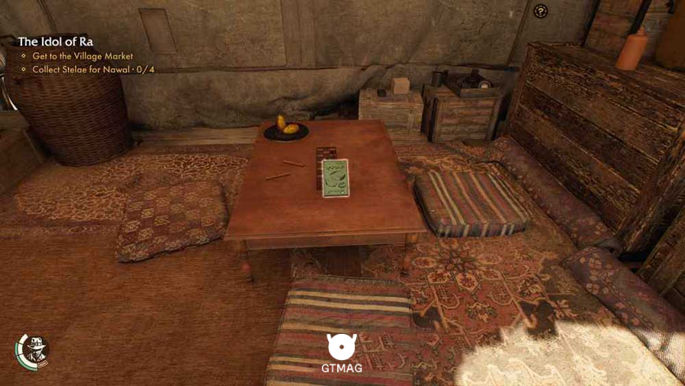 Adventure Book .3: Bread Basket، Requires 400 AP - مکان های Collectibleهای Gizeh در Indiana Jones and the Great Circle