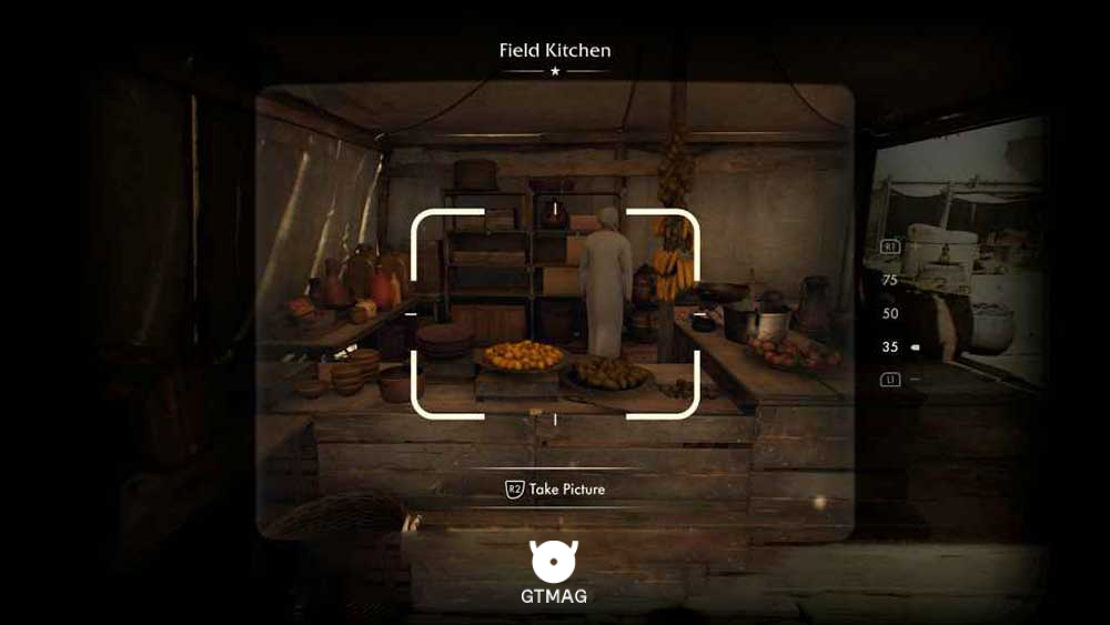 Discovery Note .8: Field Kitchen - مکان های Collectibleهای Gizeh در Indiana Jones and the Great Circle