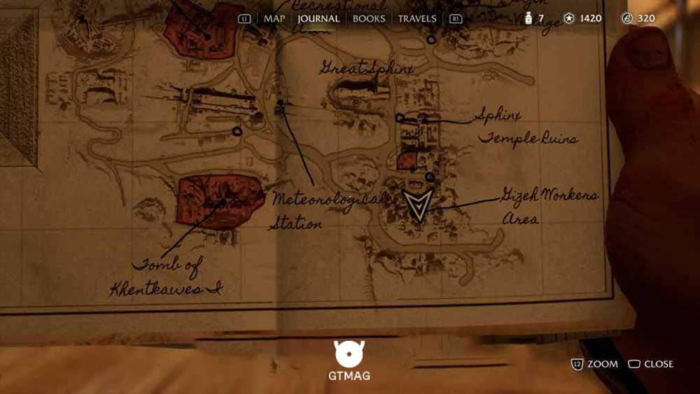 Adventure Book .5: Shaping Up II، Requires 600 AP - مکان های Collectibleهای Gizeh در Indiana Jones and the Great Circle