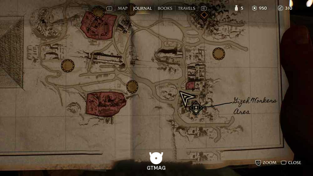 Adventure Book .6: Street Scrapper II، Requires 750 AP - مکان های Collectibleهای Gizeh در Indiana Jones and the Great Circle