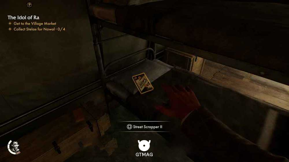 Adventure Book .6: Street Scrapper II، Requires 750 AP - مکان های Collectibleهای Gizeh در Indiana Jones and the Great Circle