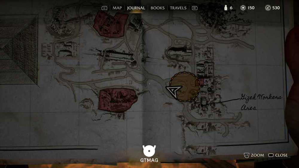 Mystery Note .3: Spy&rsquo;s Note، 25 AP - مکان های Collectibleهای Gizeh در Indiana Jones and the Great Circle