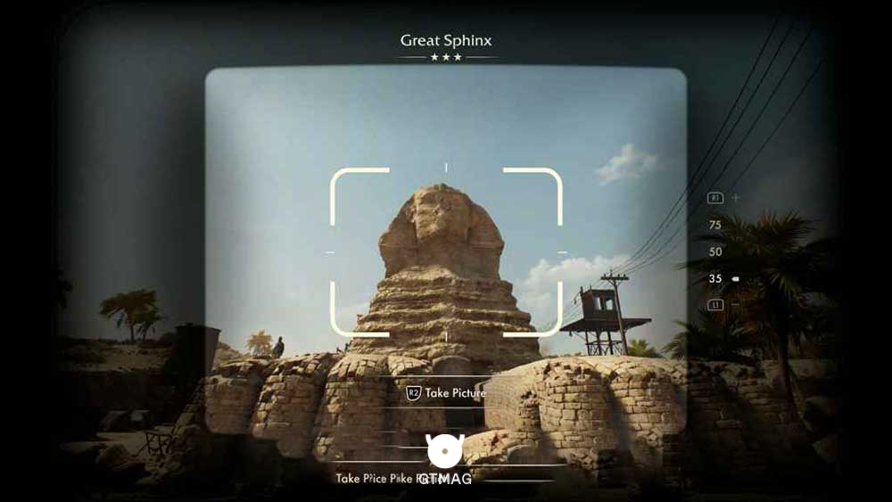 Discovery Note .15: Great Sphinx، 45 AP - مکان های Collectibleهای Gizeh در Indiana Jones and the Great Circle