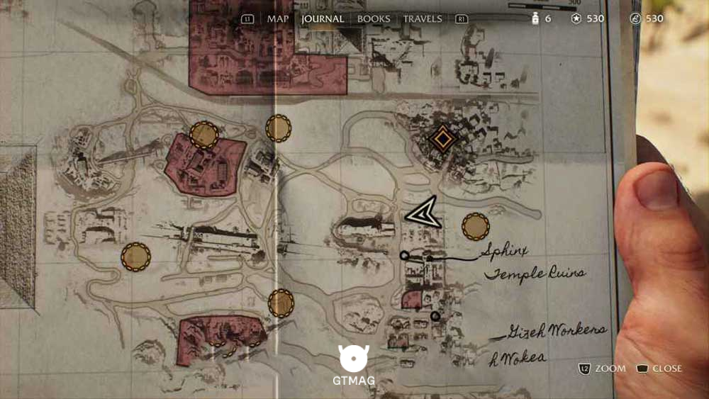 Discovery Note .17: Crashed Bulldozer، 25 AP - مکان های Collectibleهای Gizeh در Indiana Jones and the Great Circle