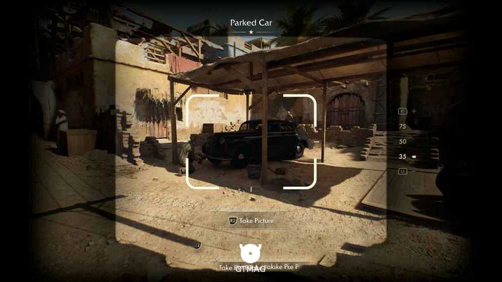 Discovery Note .21: Parked Car، 25 AP - مکان های Collectibleهای Gizeh در Indiana Jones and the Great Circle