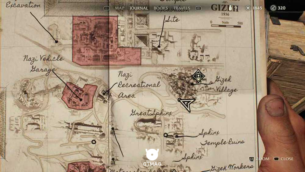 Discovery Note .22: Ba&rsquo;al Statuette، 60 AP - مکان های Collectibleهای Gizeh در Indiana Jones and the Great Circle