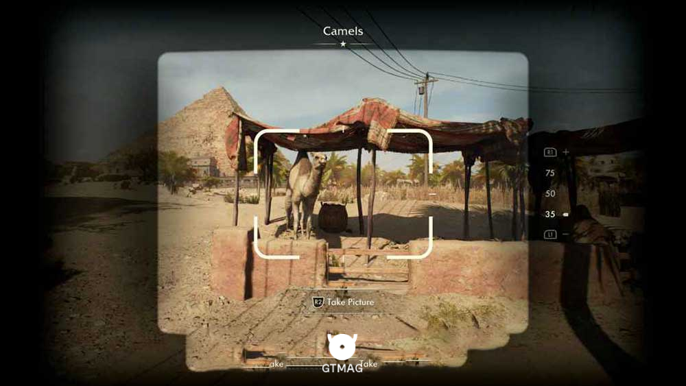 Discovery Note .32: Camels، 25 AP - مکان های Collectibleهای Gizeh در Indiana Jones and the Great Circle