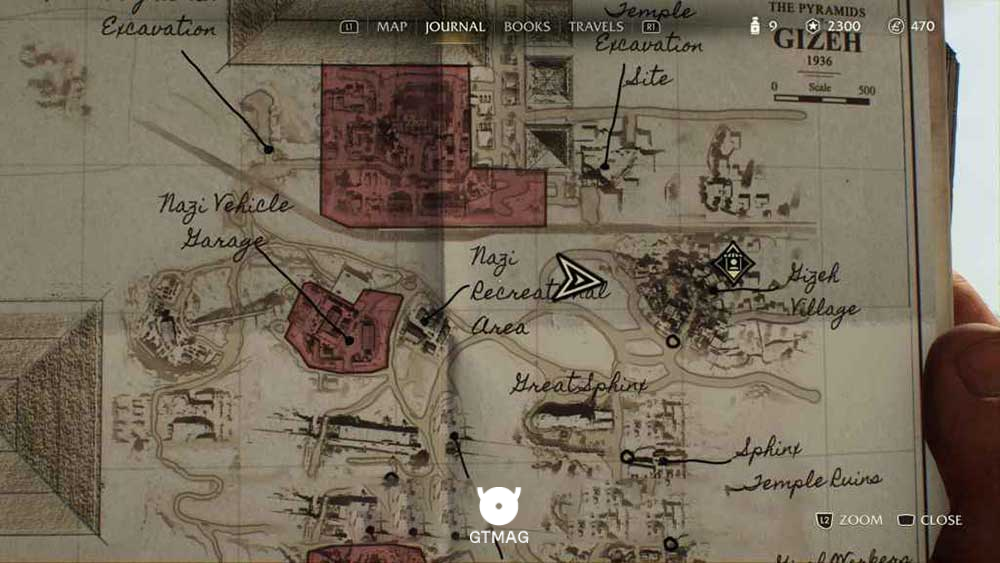Discovery Note .33: Date Harvesting، 35 AP - مکان های Collectibleهای Gizeh در Indiana Jones and the Great Circle
