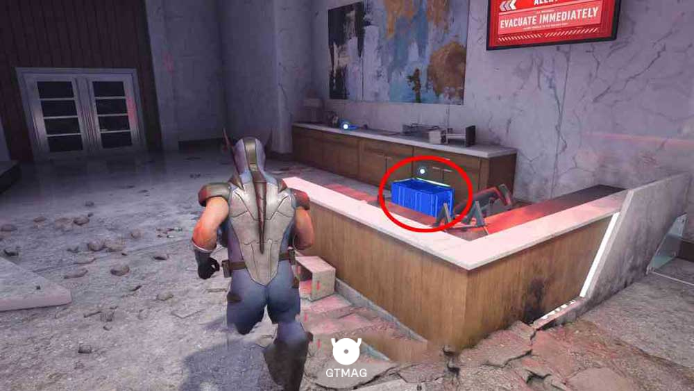 Material Crate .1 - موقعیت Collectible های Knock Knock در Marvel’s Wolverine