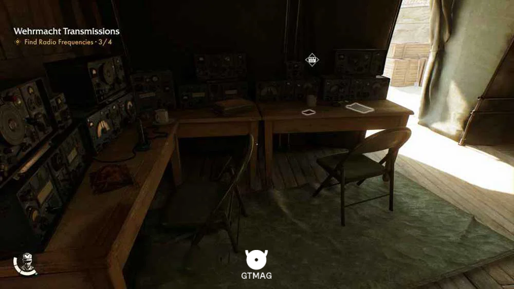Radio Frequency .3: Nazi Vehicle Garage، 60 AP - مکان های Collectibleهای Gizeh در Indiana Jones and the Great Circle