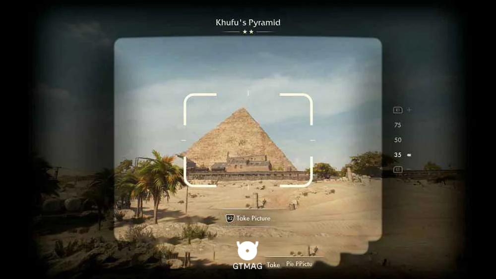 Discovery Note .62: Khufu&rsquo;s Pyramid، 35 AP - مکان های Collectibleهای Gizeh در Indiana Jones and the Great Circle