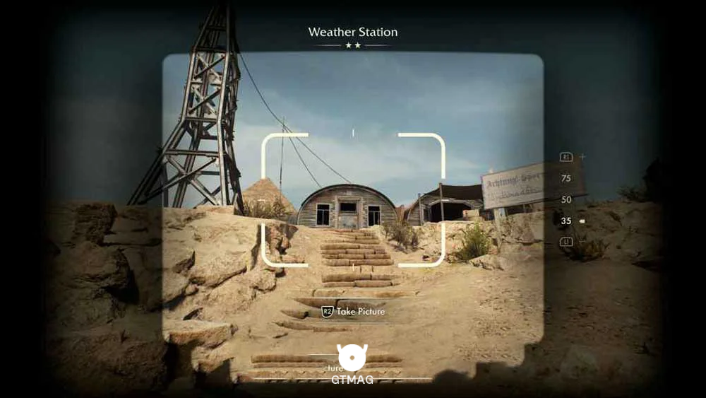 Discovery Note .63: Weather Station - مکان های Collectibleهای Gizeh در Indiana Jones and the Great Circle