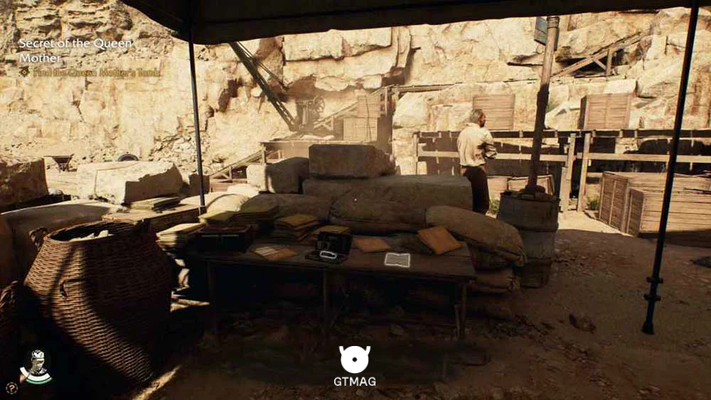 Mystery Note .13: Desertion Report، 25 AP - مکان های Collectibleهای Gizeh در Indiana Jones and the Great Circle