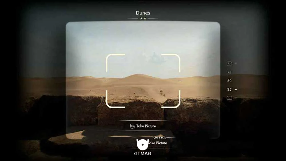 Discovery Note .70: Dunes، 35 AP - مکان های Collectibleهای Gizeh در Indiana Jones and the Great Circle