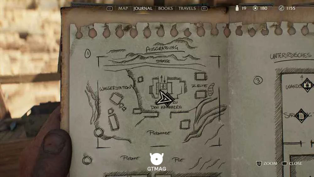 Fieldwork Note .11: Shutdown Notice، 25 AP - مکان های Collectibleهای Gizeh در Indiana Jones and the Great Circle
